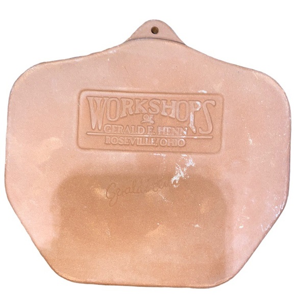 GERALD HENN STONEWARE COOKIE MOLD BASKET IVY - Picture 3 of 3